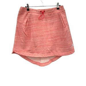 Adidas Skirt Womens‎ Size Medium Pink Sport 2 Street Drawstring Pockets